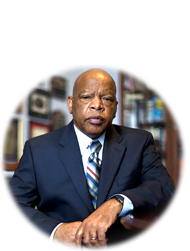 Representative John Lewis Tribute 1940-2020 Kids Long Sleeve Shirt