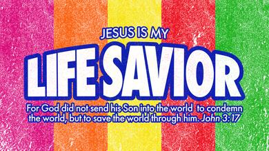 Jesus Is My Life Savior Kids T-Shirt