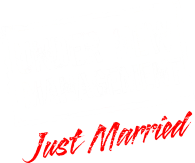 Just Married Under New Management Button