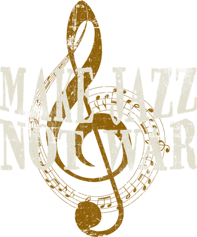 Jazz Music Saxophone Trumpet Gift Apron