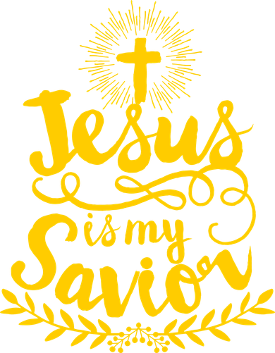 Jesus Is My Savior Cross Christian Women's Hoodie