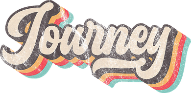 Journey Name Personalized Vintage Retro Kids Hoodie