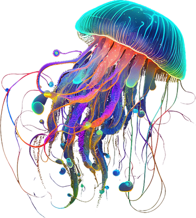 Jellyfish Ocean Animal Scuba Diving Jelly Fish Women's T-Shirt