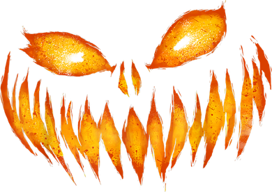 Jack O Lantern Scary Carved Pumpkin Face Halloween T-Shirt