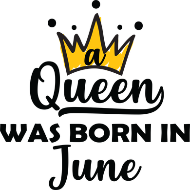A Queen Was Born In June Birthday Kids Sweatshirt