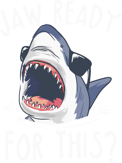Jaw Ready For This Shark Week Kids Long Sleeve Shirt