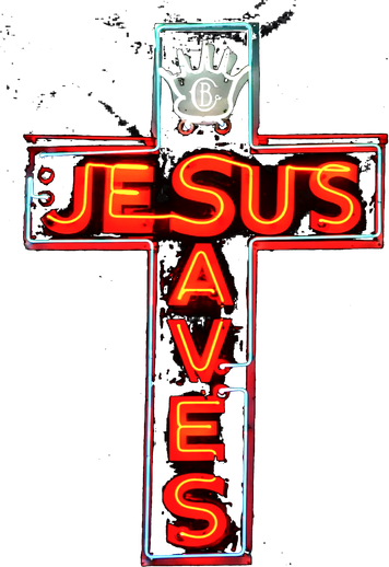 JESUS SAVES Classic Cotton Doggie Tank