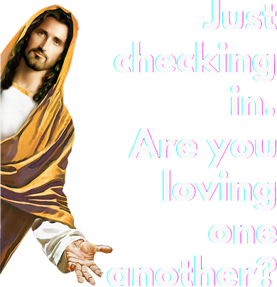 Jesus Saying Funny Christian Meme Joke Button
