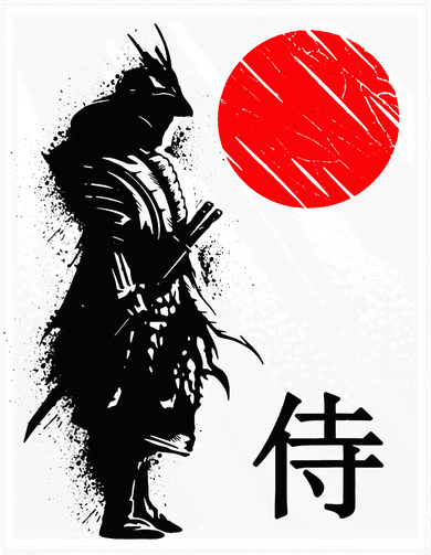 Japanese Samurai Bucket Hat