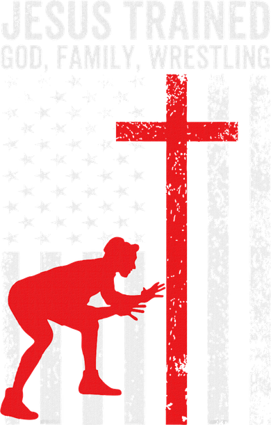 Jesus Trained Christian Wrestler Wrestling Tumbler