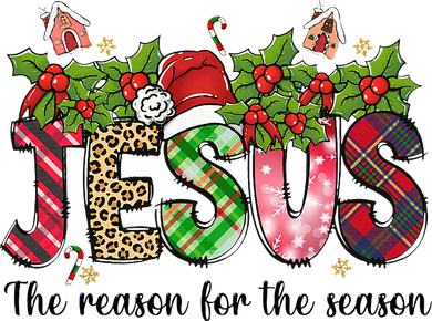 Jesus The Reason For The Season Christian Christmas God  Button
