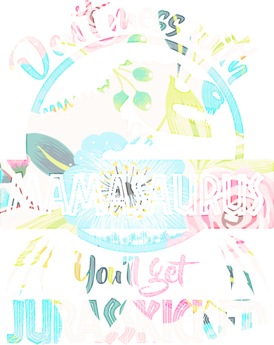 Don't Mess With Mamasaurus Doggie Tank
