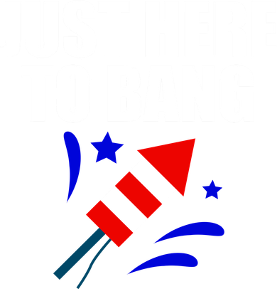 Just Here To Bang 4th Of  July Beanie