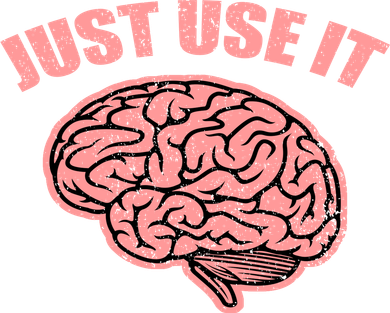 Just Use It Funny Brain Backpack