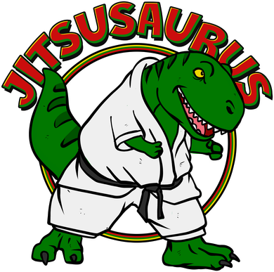 Jitsusaurus Button