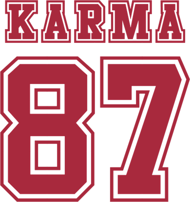 Karma 87 | Sporty Trendy Design Women's Tank Top