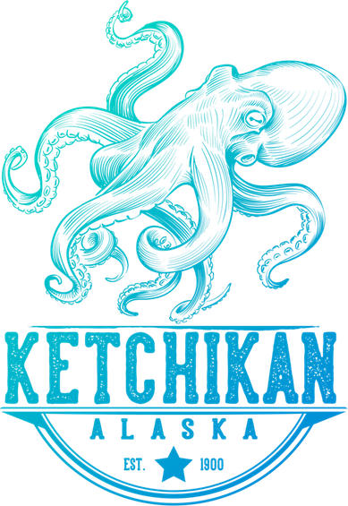 Ketchikan Alaska Octopus Vacation And Cruise Gift Women's Hoodie