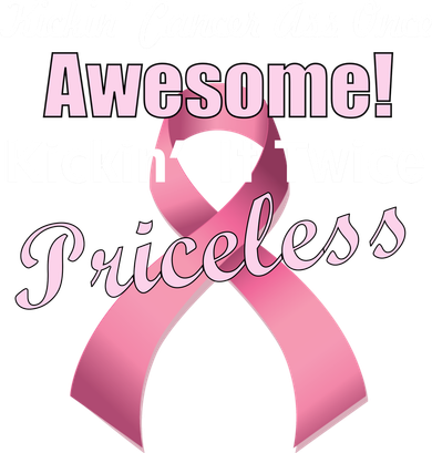 Kickin' Cancer's Ass One Awesome Twice Priceless Kids T-Shirt