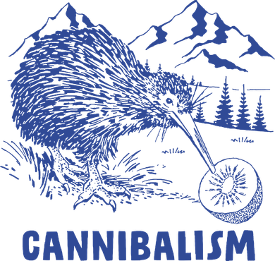 Kiwi Cannibal Cannibalism Santa Hat