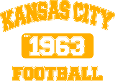 Kansas City KC Football Est 1960 Button