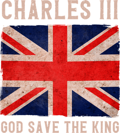 King Charles III God Save The King Monarchy UK Women's T-Shirt
