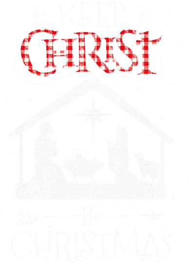 Keep Christ In Christmas Nativity Jesus Christian Christmas Golf Towel