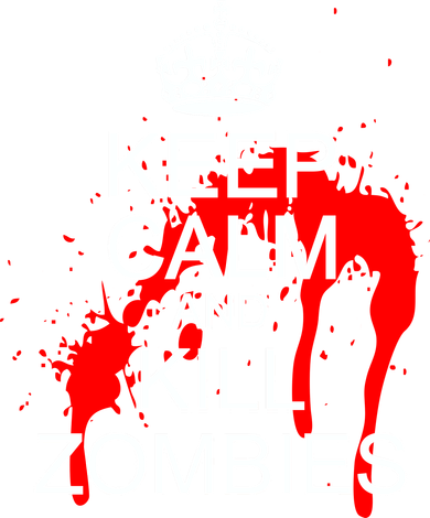 Keep Calm and Kill Zombies Backpack