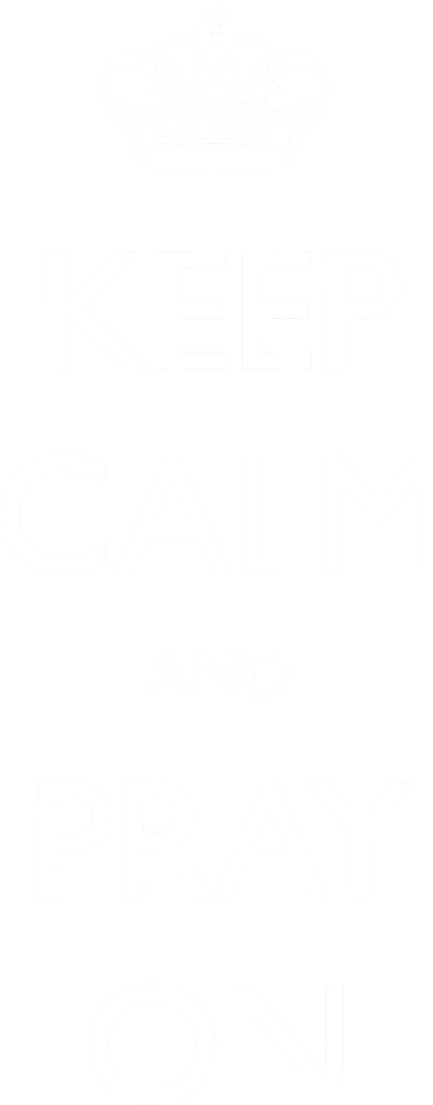 Keep Calm And Pray On Kids Long Sleeve Shirt