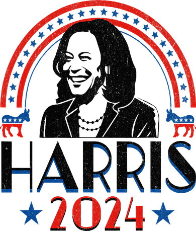 Kamala Harris 2024 Madam President Retro Vote Democrat Coffee Mug