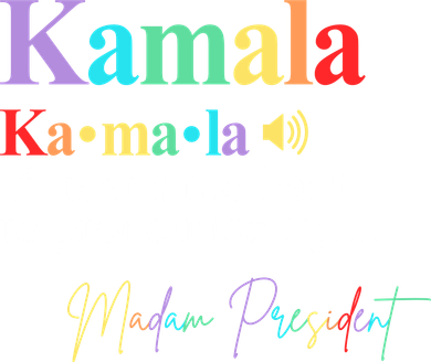 Kamala Harris Pronunciation Madam President Hat