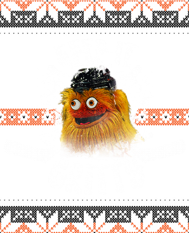Keep It Gritty Ugly Christmas Sweater Doggie Tank