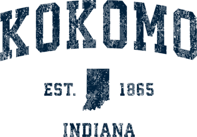 Kokomo Indiana In Vintage Sports Coaster