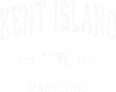 Kent Island Maryland Md Vintage Athletic Sports Design Bucket Hat