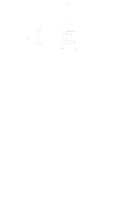 Keep Calm and Code On Hat