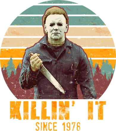 Vintage Killin' It Since 1978 Classic Movie T-Shirt