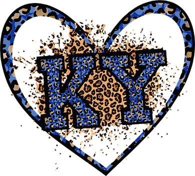 Kentucky Leopard Print KY Pride Kentucky Girl Cute State  Button