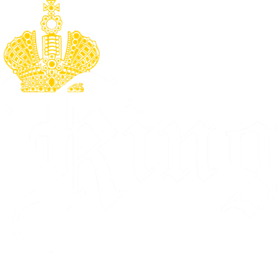 King Crown Old English Logo Bucket Hat