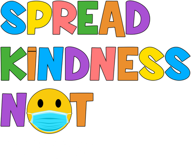 Spread Kindness Not Germs Toddler Hoodie