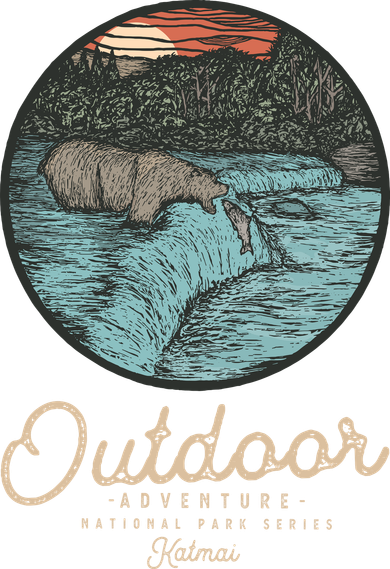 Katmai National Park Baby Bodysuit