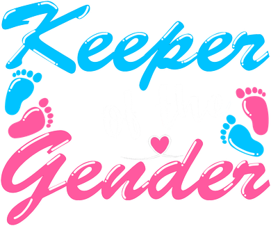 Keeper Of The Gender Baby Reveal Party Women's Tank Top