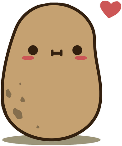 Kawii Potato Women's Sweatshirt