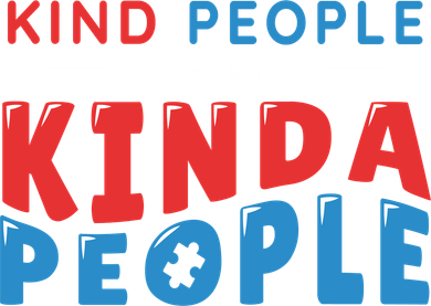 Kind People Are My Kinda People Autism Awareness Kids T-Shirt