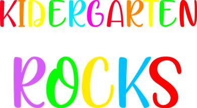 Kindergarten Rocks Coaster
