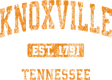 Knoxville Tennessee Tn Vintage Athletic Sports Women's Long Sleeve Shirt