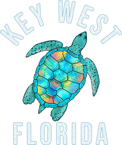 Key West Florida Sea Turtle Toddler T-Shirt