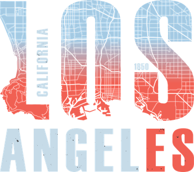 Los Angeles Vintage Emblem Kids T-Shirt