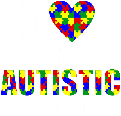 I Love My Autistic Brother Autism Backpack