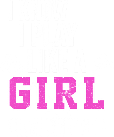 I Know I Play Like a Girl Try to Keep Up Lacrosse Women's T-Shirt