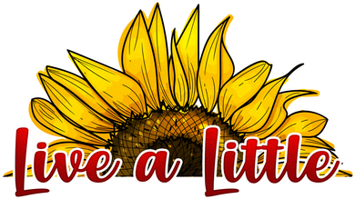 Live A Little Sunflower Toddler Hoodie