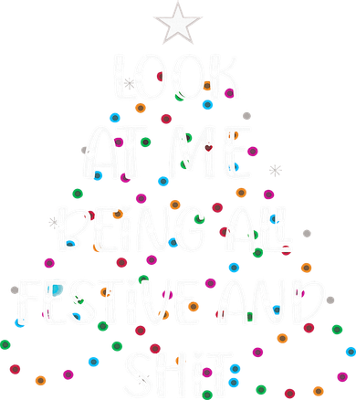 Look at Me Being All Festive and Shits Funny Christmas  Beanie